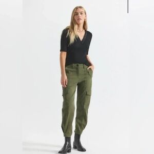 Derek Lam 10 Crosby ELIAN UTILITY PANT Size 6